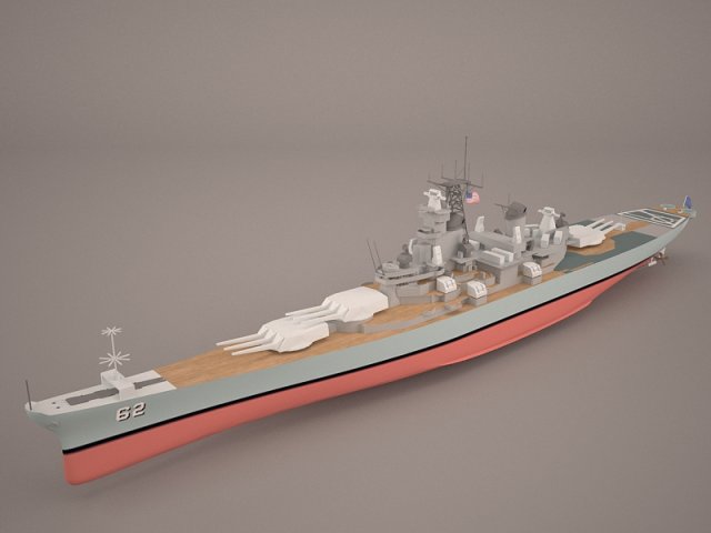 USS Wayne E Meyer 3D Model