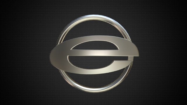 Emerald logo 3D Model