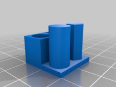 Benchmark Test Block 3D Print Model