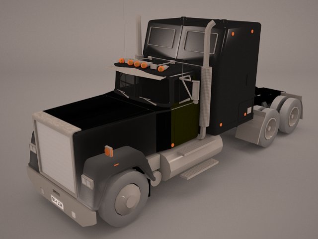 Delivery Trucks 3D Model