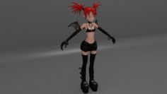 Etna Anime Character 3D Model