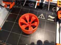 OpenRC 1:10 RC Truggy Rim for Monster Truck 10-Spoke Tires 3D Print Model