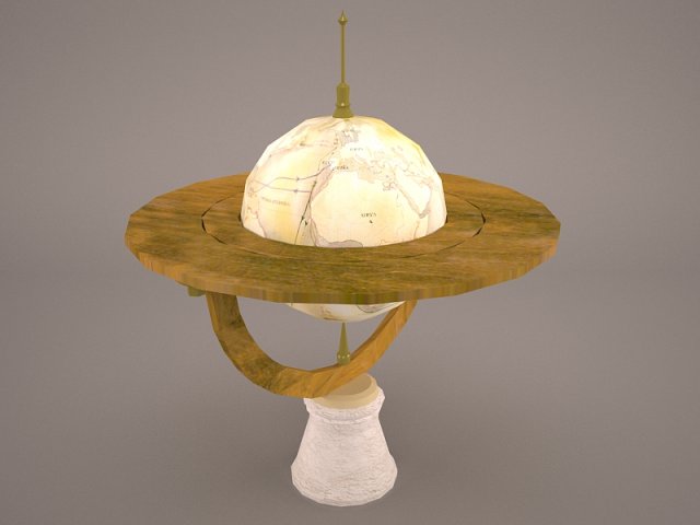 Armillary sphere 3D Model