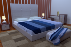 Sleeping Group Venice 3D Model