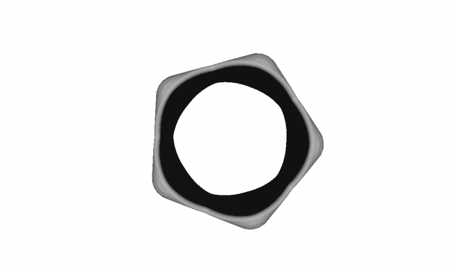 Pentagonal Rings 3D Model