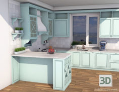 3D-Model 
Kitchen