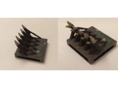 Anti-Calvary Spikes Iteration 2 3D Print Model