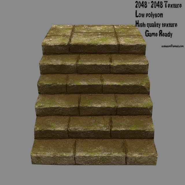 Stairway 3D Model