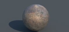 Metall ball Free 3D Model