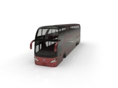 Bus Bodywork Majestic DP Bus Carroseria JGB Majestic DP 3D Model