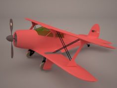 The Consolidated Model 14 Fleet Biplane 3D Model