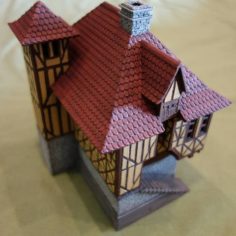 Normandy style house 3D Print Model