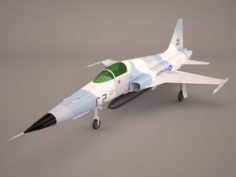 Northrop F-5E Tiger V02 USAF 3D Model