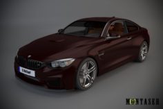 BMW M4 Coupe 2015 3D Model