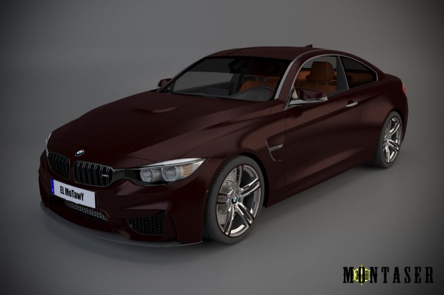 BMW M4 Coupe 2015 3D Model