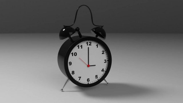 Clock 3D Model