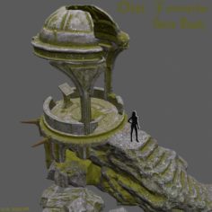 Old temple 3D Model