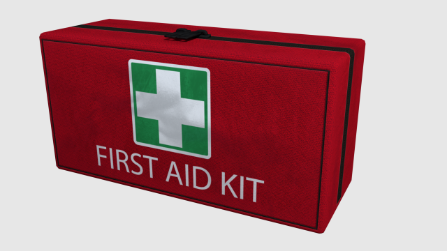 First Aid Kit – Game Ready 3D Model