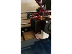 Anycubic prusa i3 – left side motor fan support 3D Print Model