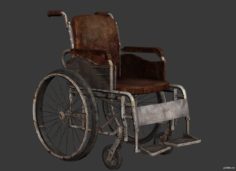 Wheelchair 3D Model