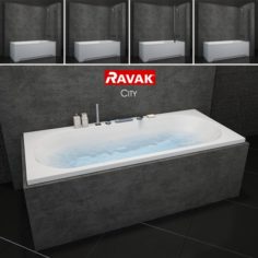 Bath Ravak City 3D Model