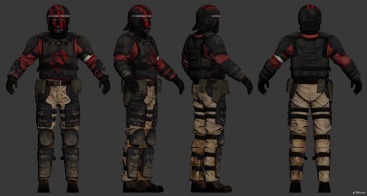 Soldier DRM 3D Model