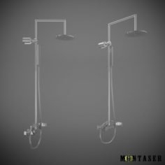 Shower colunm modern 3D Model