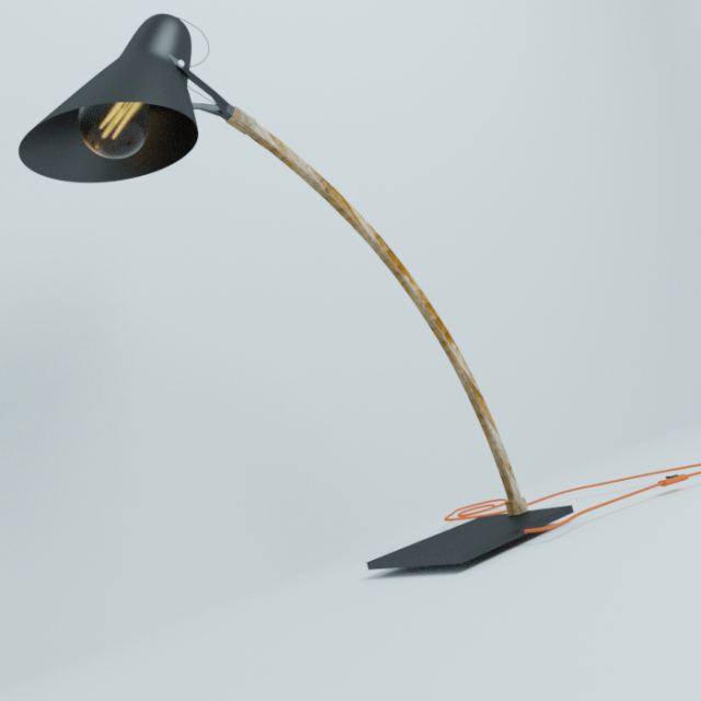 Desk lamp 03 3D Model