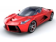 Ferrari LaFerrari Aperta 3D Model