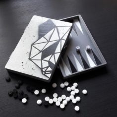 Backgammon game 3D Print Model