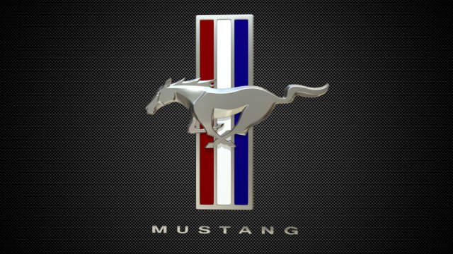 Ford mustang logo 3D Model