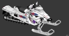 Snowmobile 3 3D Model