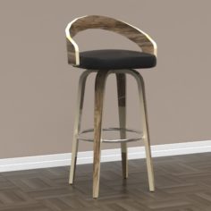 Stedman Swivel Bar Stool 3D Model