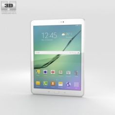 Samsung Galaxy Tab S2 97-inch White 3D Model