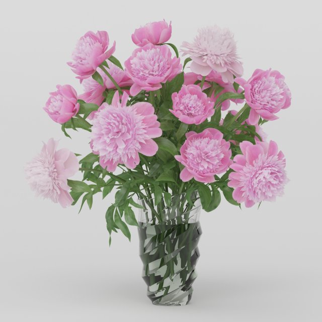 Vray Ready Flower Pot 3D Model