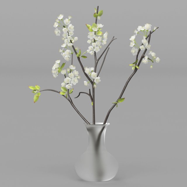 Vray Ready Flower Pot 3D Model