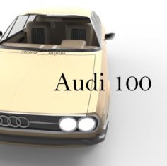 Audi 100 3D Model
