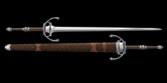 Witcher Deargdeith Sword 3D Model