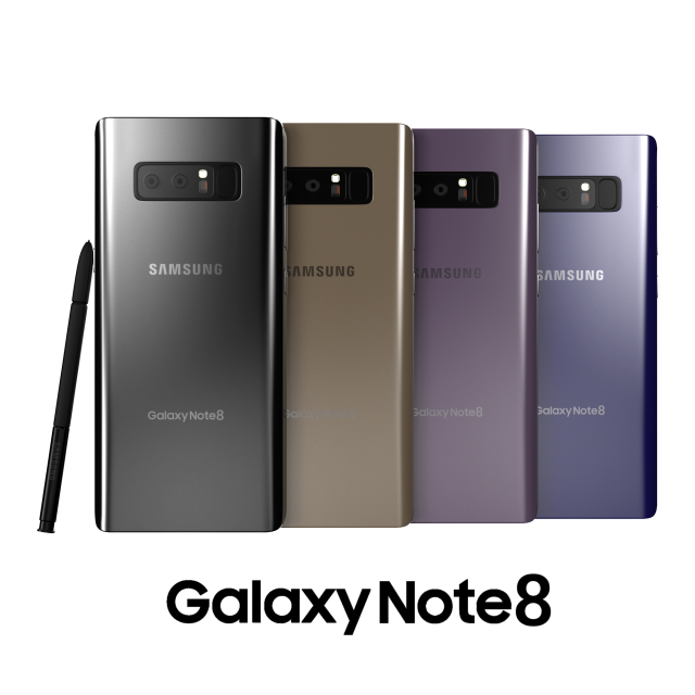 Samsung Galaxy Note 8 3D Model