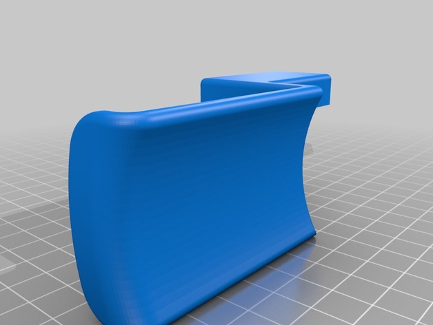 Remix of efpi’s Headphone Monitor Hanger 3D Print Model