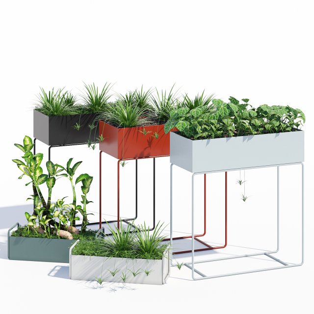 Ferm Living plant box 3D Model