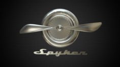 Spyker logo 3D Model