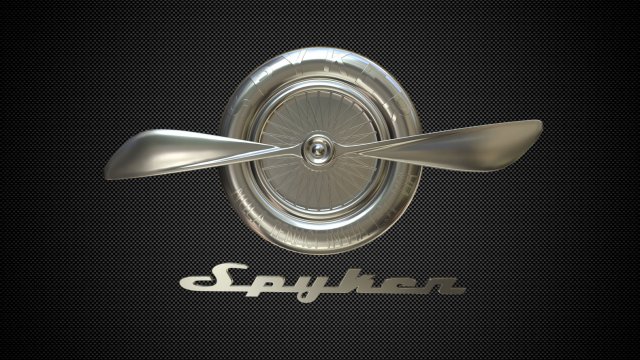 Spyker logo 3D Model - 3DHunt.co