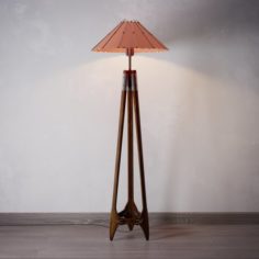 Africa floor lamp 3D Model