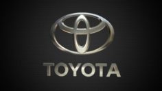 Toyota logo 3D Model