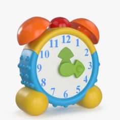 Toy Alarm Clock 3D Model