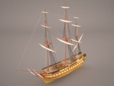 Battleship 1 3D Model