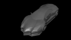 Edited Lamborghini 3D Model