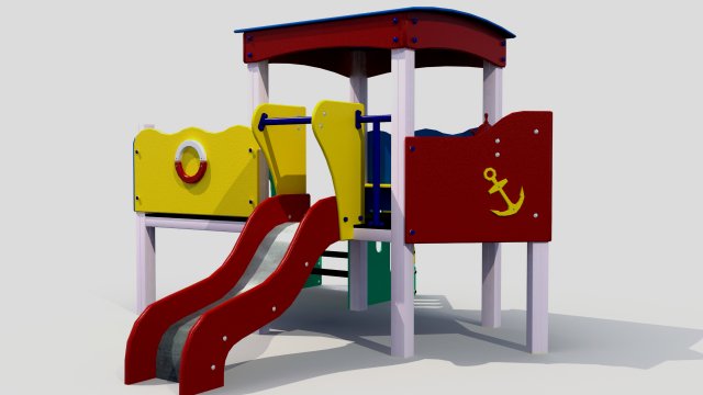 Children slide 3D Model