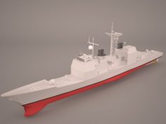 Kirov battlecruiser 3D Model